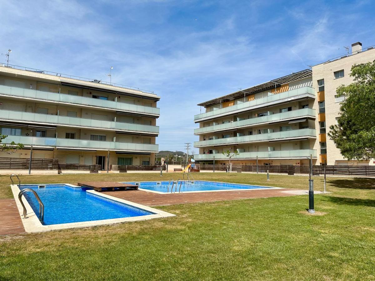 New! Apartamento Con 2 Piscinas, Parque Infantil, A 1 Min De La Playa Sant Antoni De Calonge Buitenkant foto